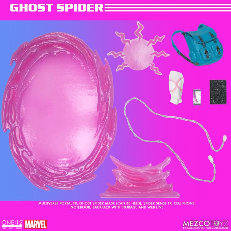 Marvel Action Figure 1/12 Ghost-Spider from E 0696198773101