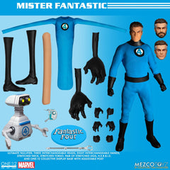 Marvel Action Figures 1/12 Fantastic Four Deluxe Steel Box Set 16 cm 0696198776003