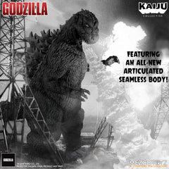 Godzilla (1954) Kaiju Collective Action Figure Godzilla - Black & White Edition 20 cm 0696198776201