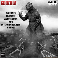 Godzilla (1954) Kaiju Collective Action Figure Godzilla - Black & White Edition 20 cm 0696198776201