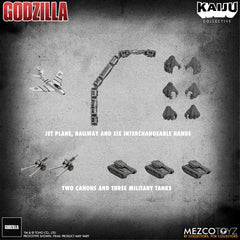 Godzilla (1954) Kaiju Collective Action Figure Godzilla - Black & White Edition 20 cm 0696198776201