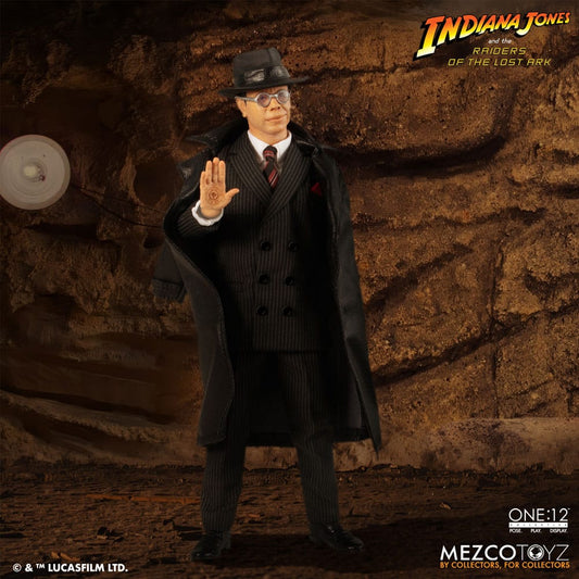 Indiana Jones Action Figure 1/12 Major Toht and Ark of the Covenant Deluxe Boxed Set 16 cm 0696198776560