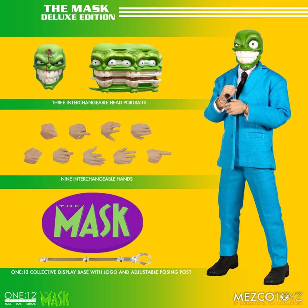 The Mask Action Figure 1/12 Deluxe Edition 16 cm 0696198777000