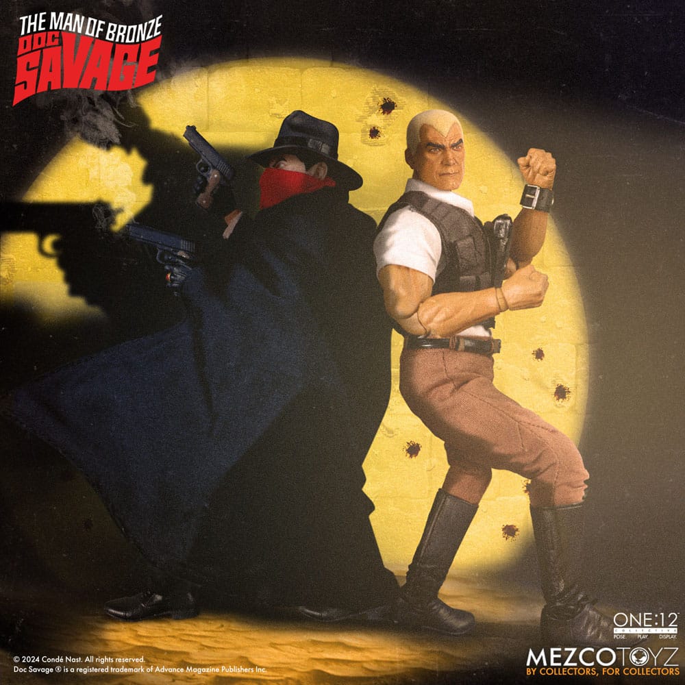 Doc Savage Action Figure 1/12 Doc Savage Deluxe Edition 18 cm 0696198777123