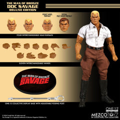 Doc Savage Action Figure 1/12 Doc Savage Deluxe Edition 18 cm 0696198777123