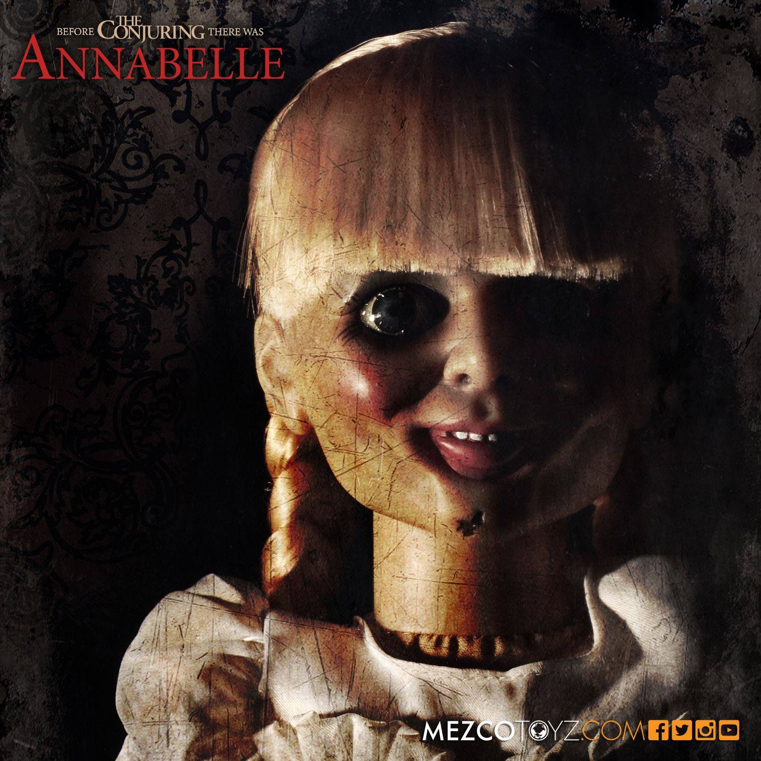 The Conjuring Scaled Prop Replica Annabelle Doll 46 cm 0696198905007