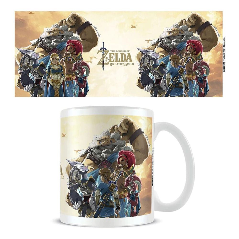 The Legend of Zelda Breath of the Wild Mug Champions Sunset 5050574269766