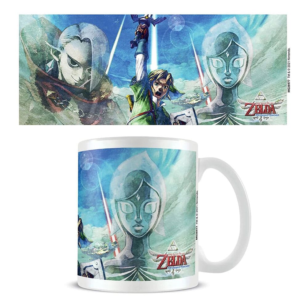 The Legend of Zelda Mug Skyword Sword Trio 5050574269773