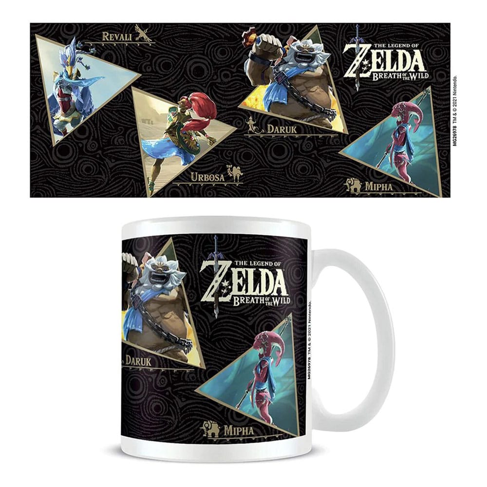 The Legend of Zelda Breath of the Wild Mug Champions 5050574269780