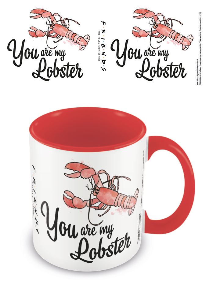 Friends Coloured Inner Mug You are my Lobster 5050574254618