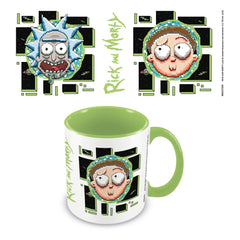 Rick and Morty Mug Pixel Breakout 5050574273398