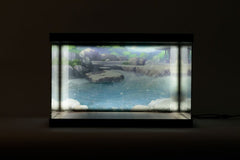 Azur Lane Acrylic Display Case with Lighting for figure Kashino Hot Springs Relaxation 4570178590192