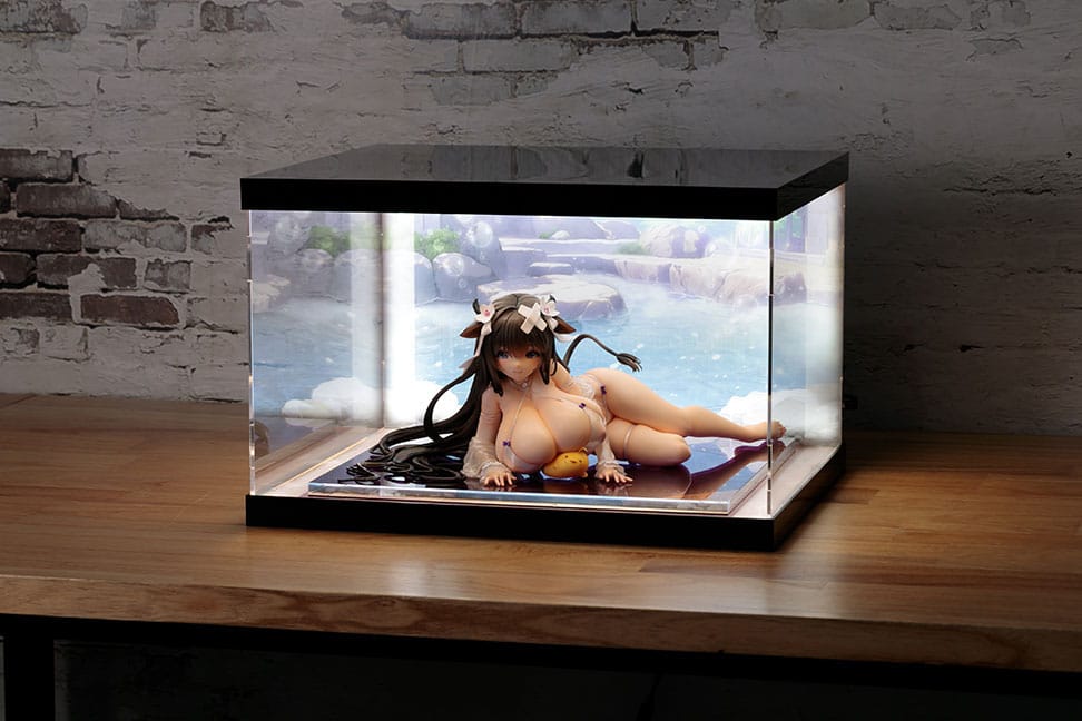 Azur Lane Acrylic Display Case with Lighting for figure Kashino Hot Springs Relaxation 4570178590192