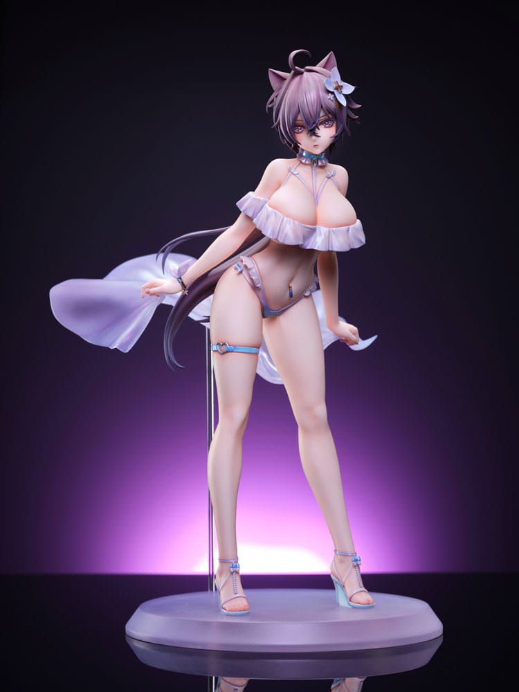 Original Character Statue 1/6 Cat-like Girlfriend Evangeline 28 cm 6976390710314