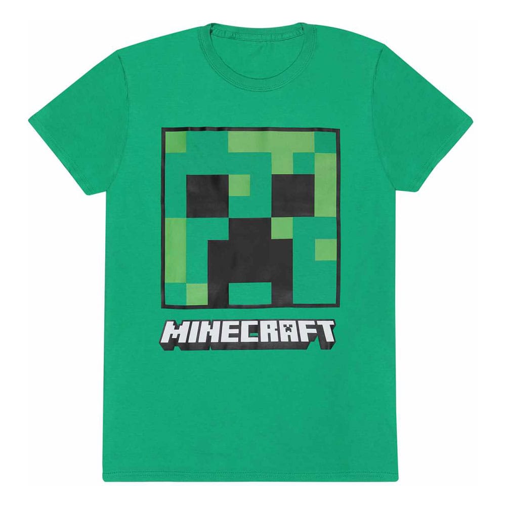 Minecraft T-Shirt Creeper Face  Size S 5056811521741