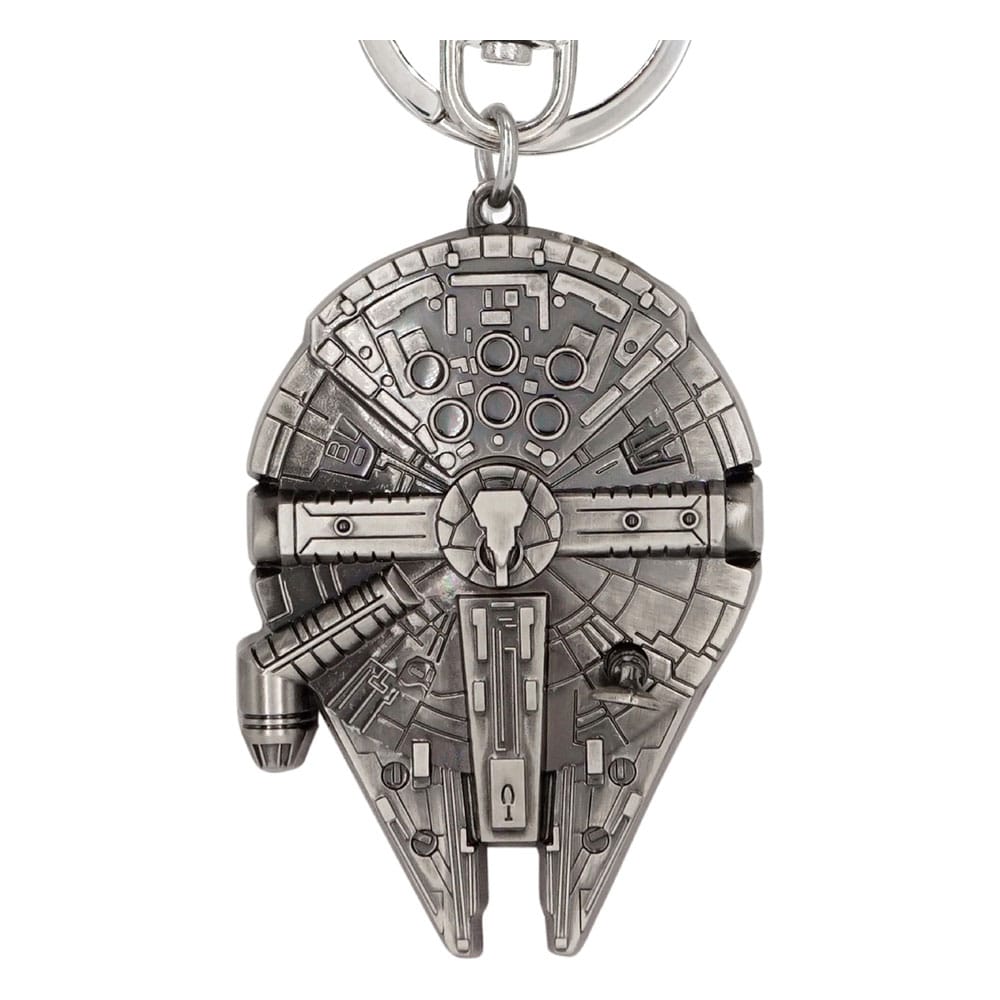 Star Wars Metal Keychain Millennium Falcon 0077764281662