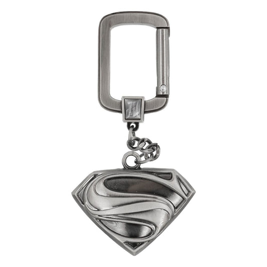 DC Justice League Pewter-Keychain Superman Logo 0077764458293