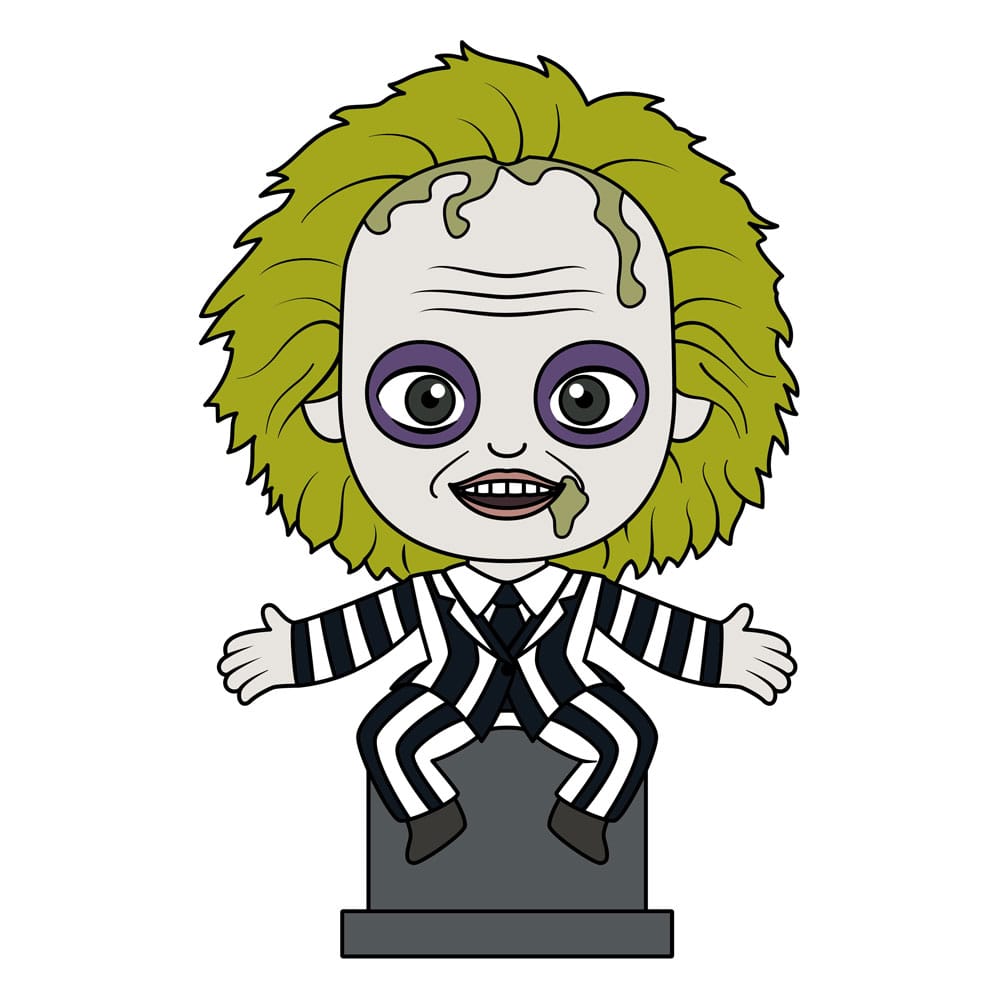 Beetlejuice 3D Magnet Beetlejuice on Tombstone 0077764473036