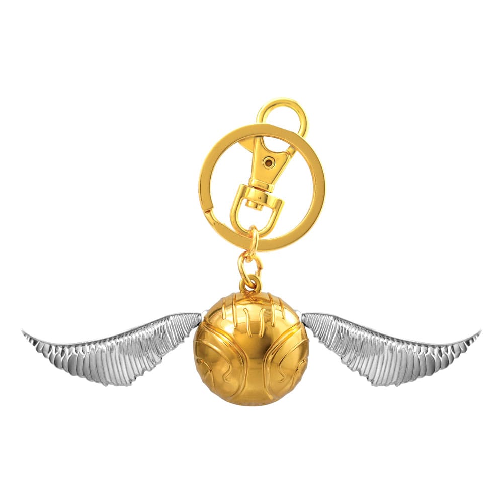 Harry Potter Metal Keychain Golden Snitch 0077764480027