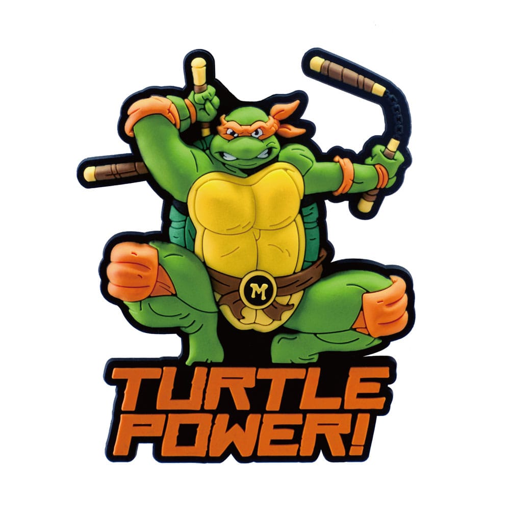 Teenage Mutant Ninja Turtles Soft Touch Magnet Micheangelo 0077764630316