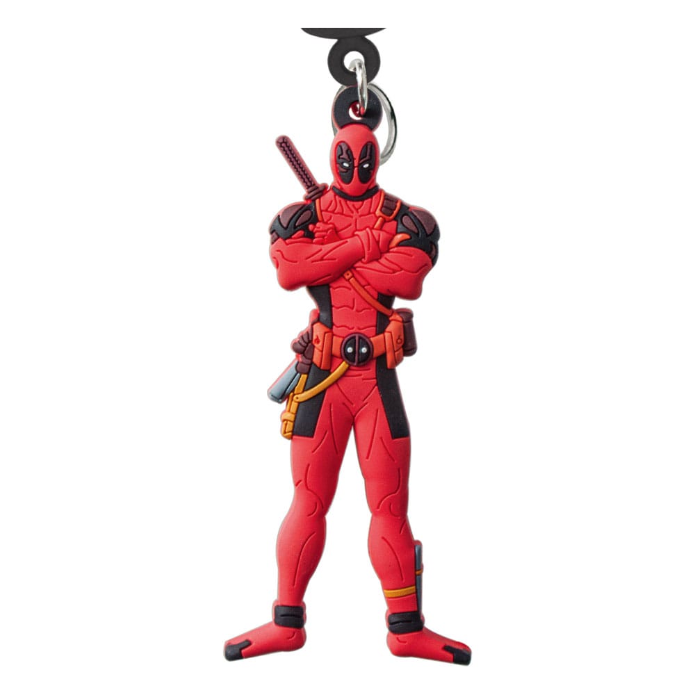 Marvel Deadpool Soft Touch PVC Bag Clip Deadpool 0077764681080