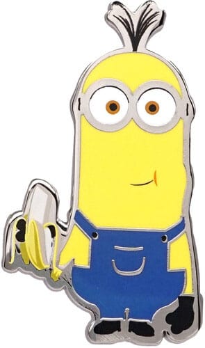 Minion More Than a Minion Pin Badge Kevin Eating Banana 0077764761478