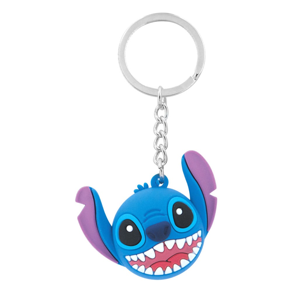 Disney Ball Keychain Stitch Emoji Icon 0077764857874