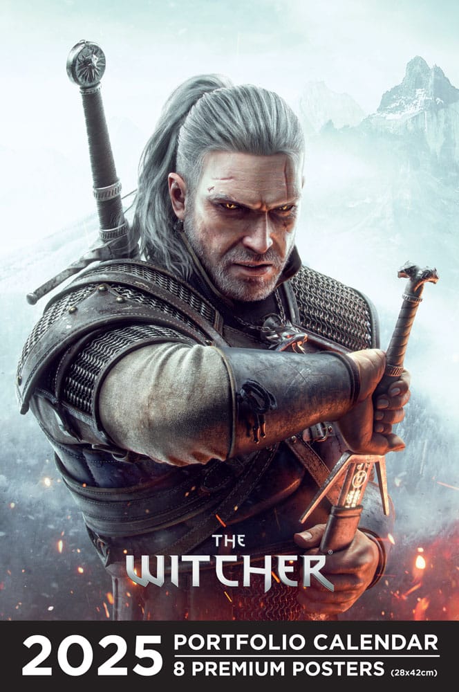 The Witcher Portfolio Calendar 2025 *English Version* 9782376974147