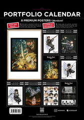 Attack on Titan Portfolio Calendar 2025 *English Version* 9782376975007