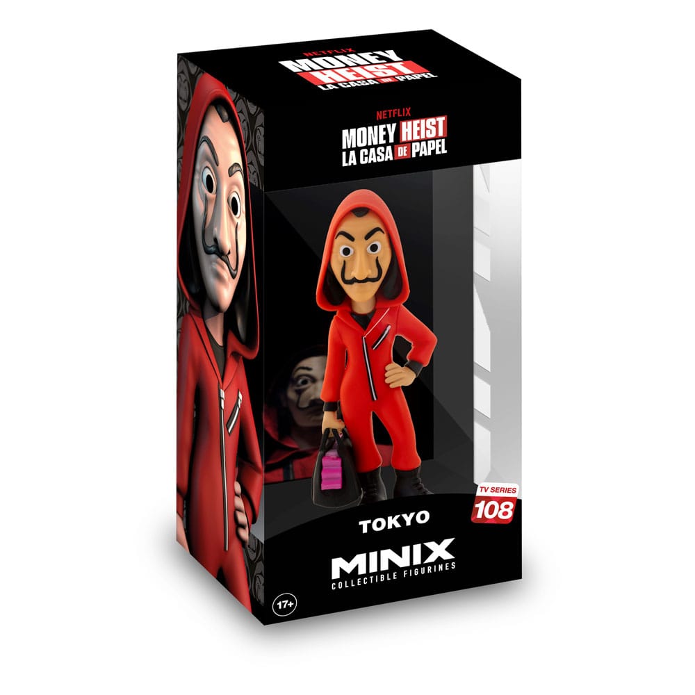 Money Heist Minix Figure Tokyo w/ Mask 12 cm 8436605113838