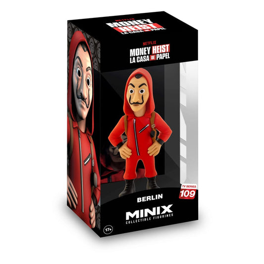 Money Heist Minix Figure Berlin w/ Mask 12 cm 8436605113845