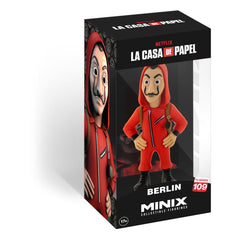 Money Heist Minix Figure Berlin w/ Mask 12 cm 8436605113845