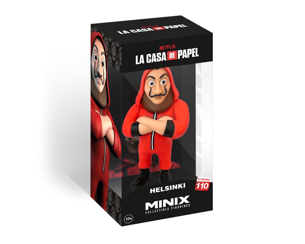 Money Heist Minix Figure Helsinki w/ Mask 12 cm 8436605113852