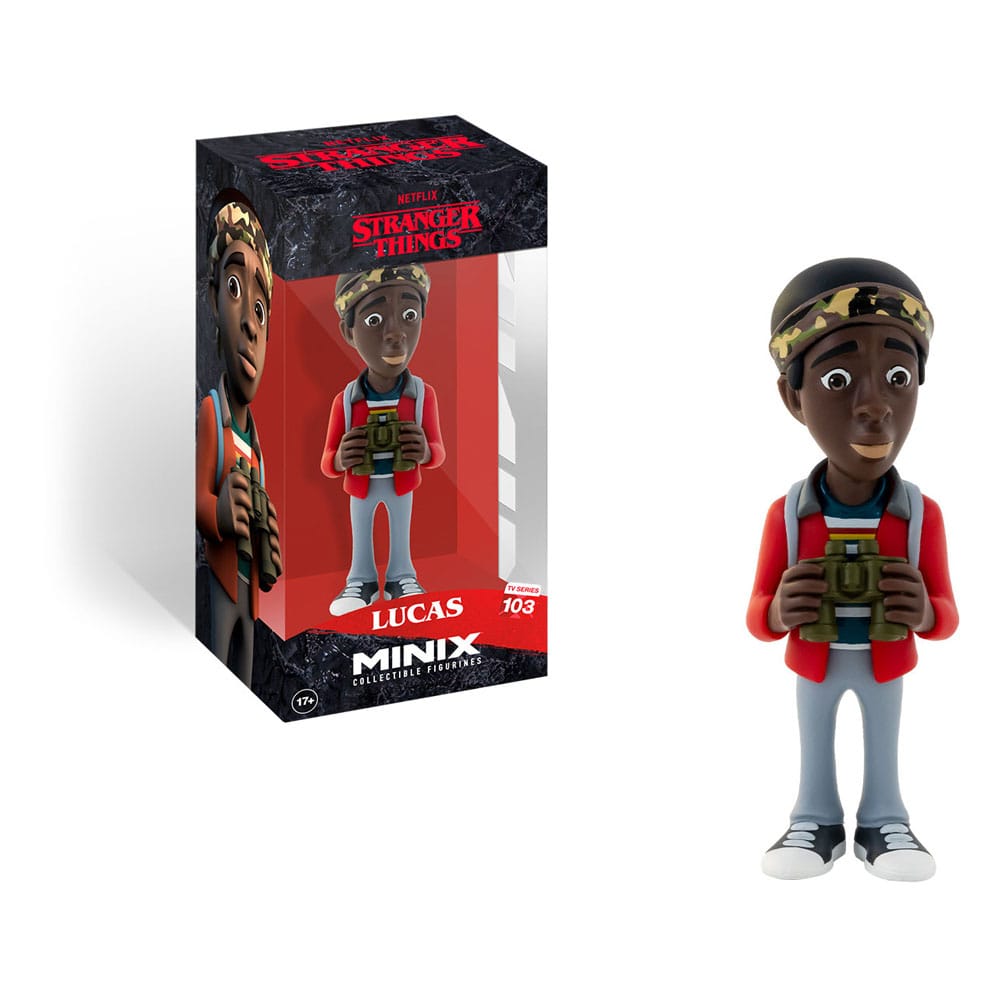 Stranger Things Minix Figure Lucas 12 cm 8436605114415