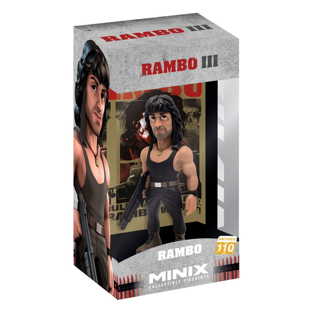 Rambo Minix Figure Rambo with T-Shirt 12 cm 8436605114583