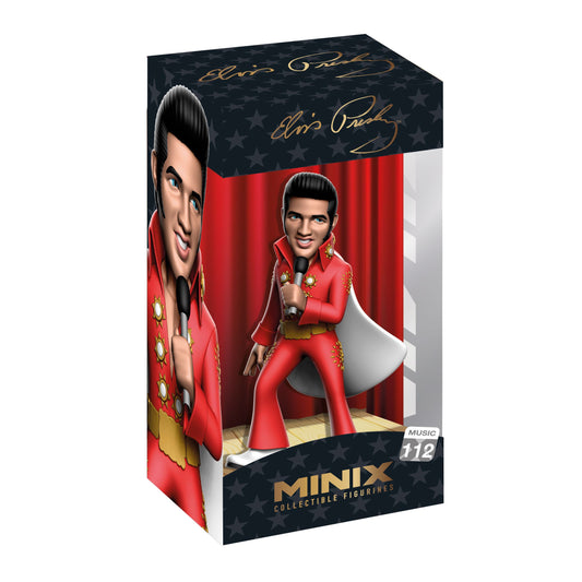 Elvis Presley Minix Figure Elvis Red Suit 12 cm 8436605118918