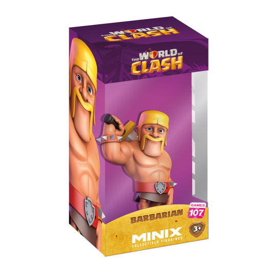 The World of Clash Minix Figure Clash of Clans Barbarian 12 cm 8436605119199