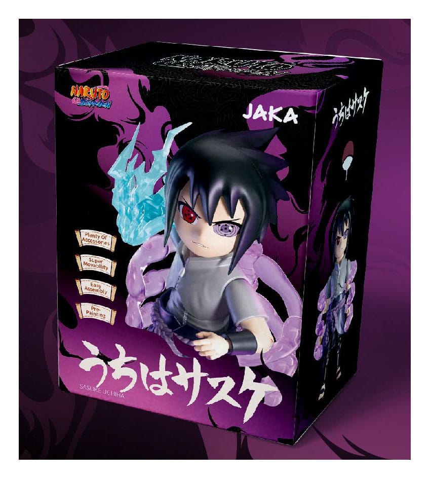 Naruto Plastic Model Kit Sasuke Uchiha 12 cm 6976426850304