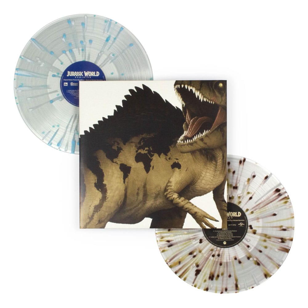 Jurassic World Original Motion Picture Soundtrack by Michael Giacchino Dominion Vinyl 2xLP 0810041487988