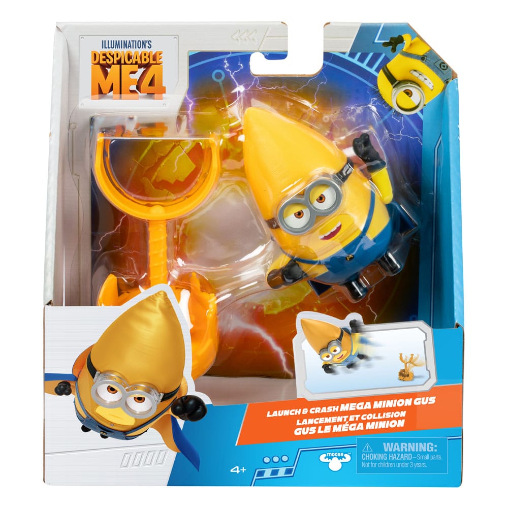 Despicable Me 4 Mega Minion Action Figure Gus 10 cm 0630996592786