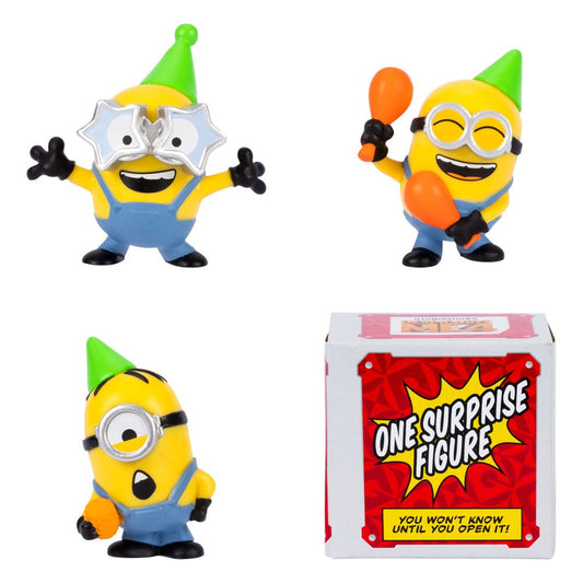 Despicable Me 4 Figure 4-Pack Party Bus 5 cm 0630996592946