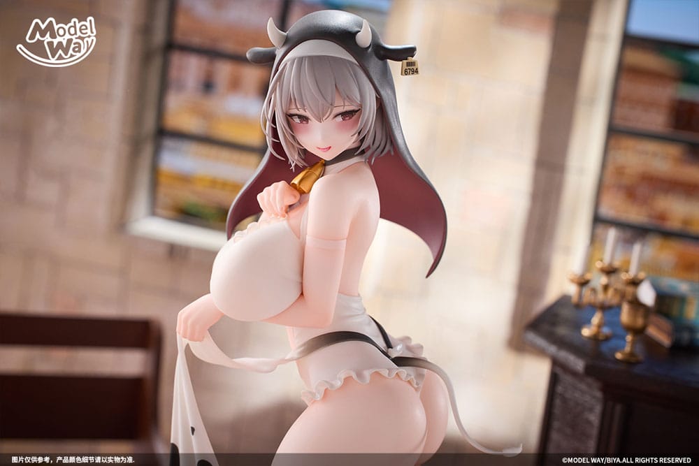 Original Character PVC Statue 1/6 Nyuugyuu Sister Ouko illustration by Biya 28 cm 6974911410231