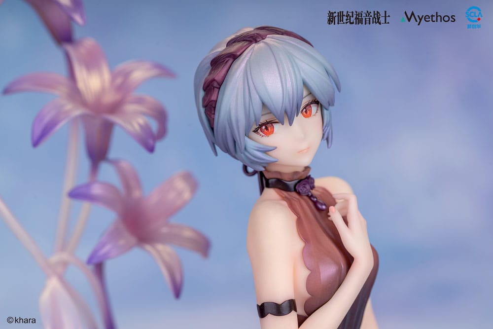 Evangelion PVC Statue 1/7 Rei Ayanami: Whisper of Flower Ver. 15 cm 6971804910854