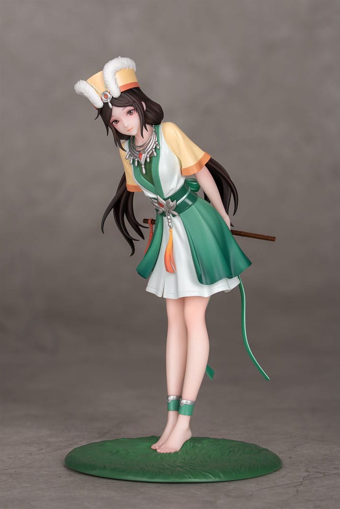 Original Character Gift + PVC Statue 1/10 Gentle tapping on the bamboo flute  A´nu 17 cm 6971804911431