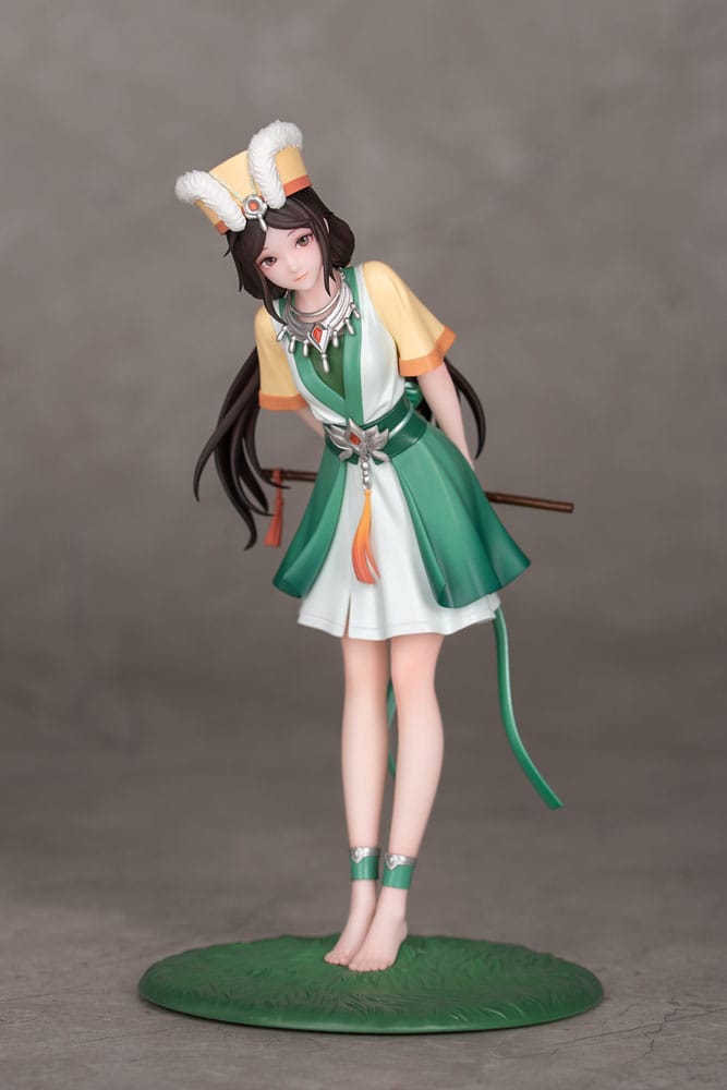 Original Character Gift + PVC Statue 1/10 Gentle tapping on the bamboo flute  A´nu 17 cm 6971804911431