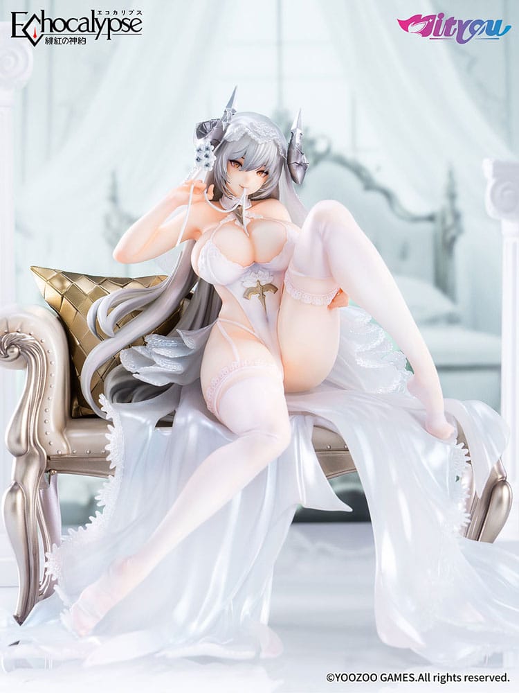 Echocalypse PVC Statue 1/7 Lilith Pure White Pledge Ver. 21 cm 6977029700393