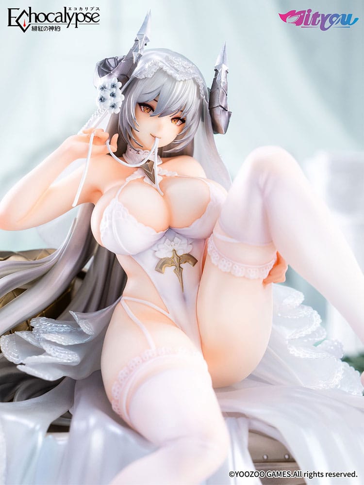 Echocalypse PVC Statue 1/7 Lilith Pure White Pledge Ver. 21 cm 6977029700393