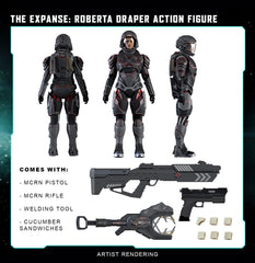 The Expanse Action Figure Roberta Draper 20 cm 0850048317338