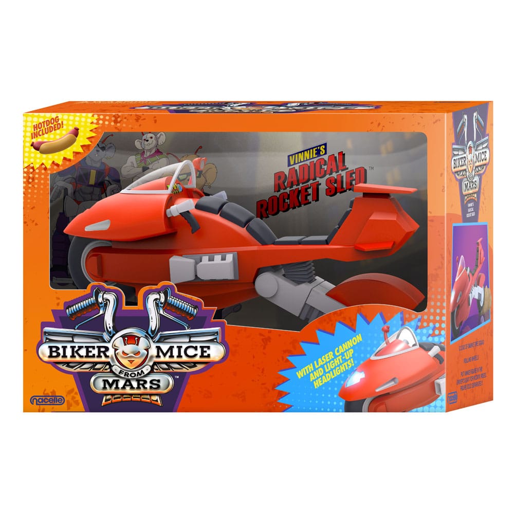 Biker Mice From Mars Vehicle Vinnie's Radical Rocket Sled 25 cm 0850048317185