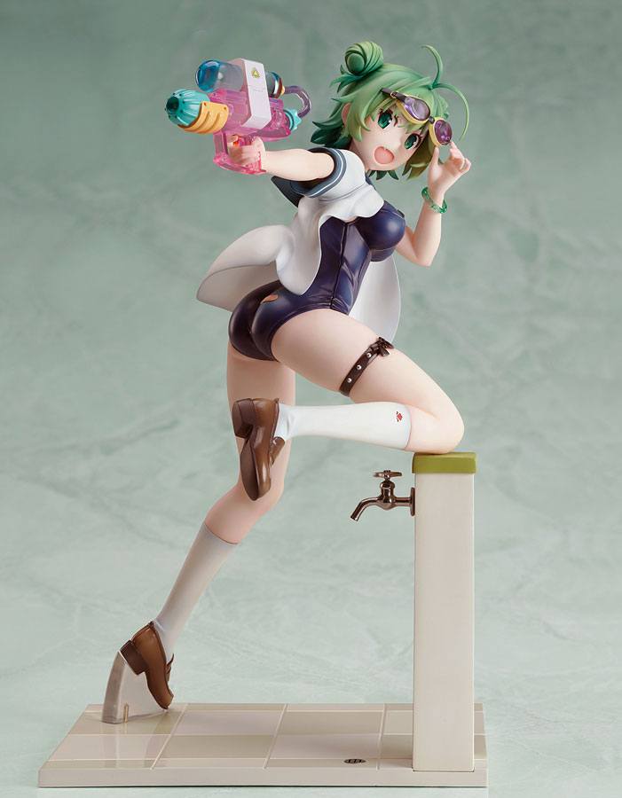 Poyoyon Rock Artwork Collection PVC Statue 1/5.5 Midori Sukumizu 26 cm 4562271931958